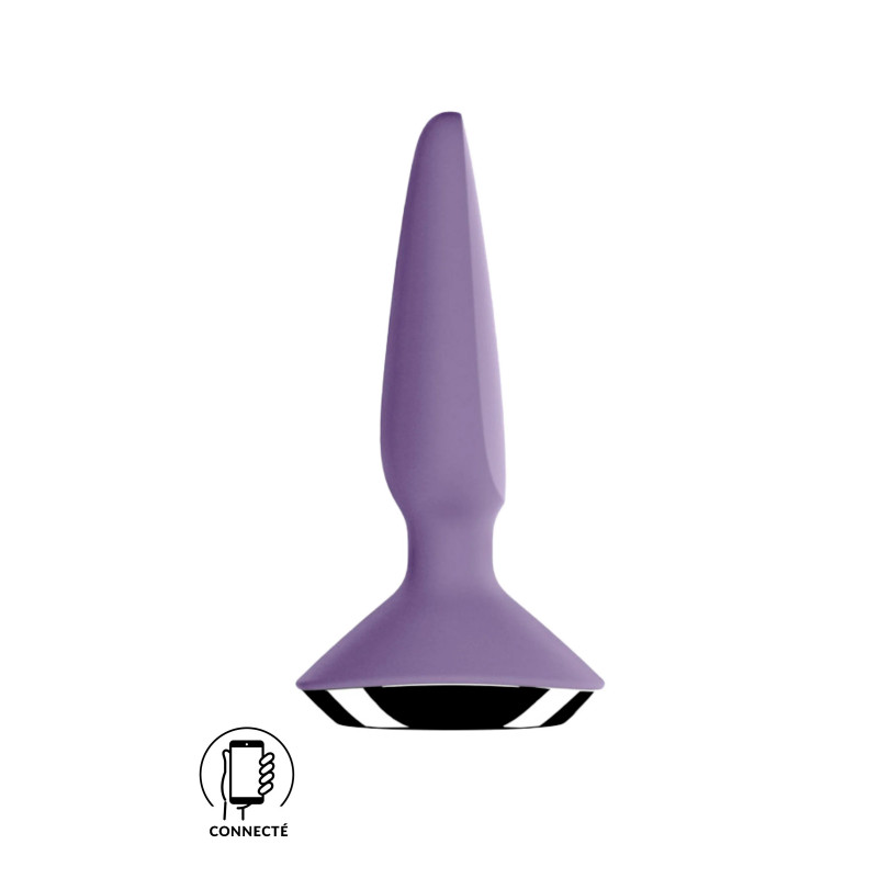 Plug Anal Violet Ilicious Satisfyer Connect Pas Cher