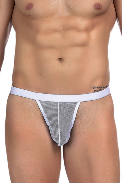 String homme poche résille