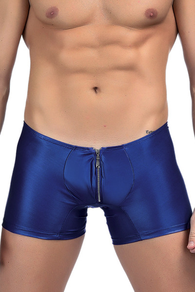 Boxer homme moulant avec zip