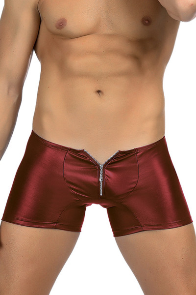 Boxer homme moulant avec zip