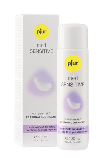 Pjur Med Sensitive, lubrifiant à base d'eau 100ml