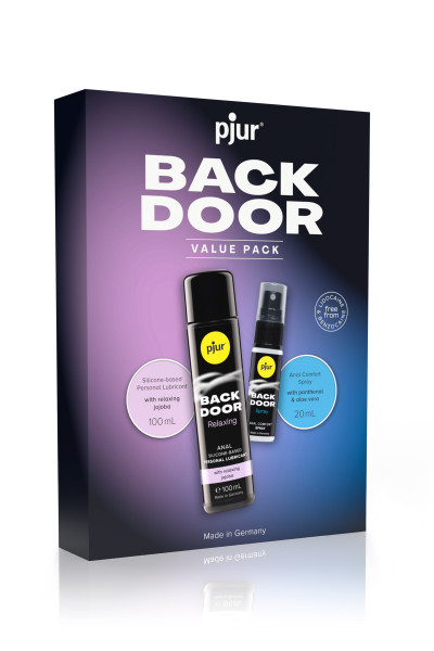 Coffret Back Door : Lubrifiant et spray anal